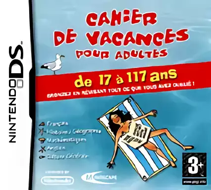 jeu Cahier de Vacances pour Adultes